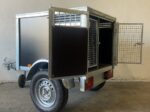 2-Hundeanhänger – grau – Bild 3