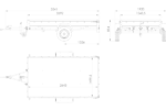 Anhänger 264×150 UNITRAILER GARDEN 265 KIPP mit Gitterwänden, H-0-Rahmen und grauer Plane – Bild 2
