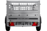 Anhänger Führerschein B Garden Trailer 200 KIPP 200×106 cm 750 kg mit Laubgitteraufsatz – Bild 6