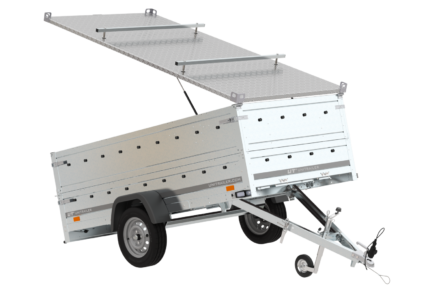 Anhänger GARDEN TRAILER 264 KIPP mit Bordwandaufsatz und Aludeckel