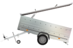 Anhänger GARDEN TRAILER 264 KIPP mit Bordwandaufsatz und Aludeckel – Bild 4
