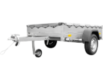 Anhänger für Pkws Garden Trailer 201 KIPP 200×125 cm 750 kg [mit Flachplane, Stützrad und Flachplaneträger] – Bild 3