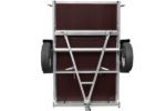 Anhänger für Pkws Garden Trailer 201 KIPP 200×125 cm 750 kg [mit Flachplane, Stützrad und Flachplaneträger] – Bild 6