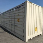Erstklassiger 40-Fuß-Seecontainer, seitlich offen