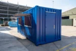 20-Fuß-Seecontainer mit doppelter Serviceklappe – Bild 2