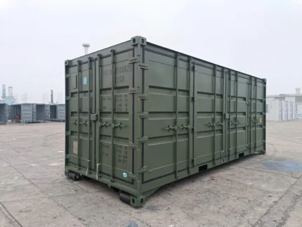 20-Fuß-Container mit offenen Seiten