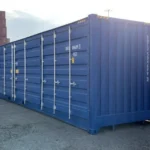 40-Fuß-HC-Seecontainer mit Seitentüren